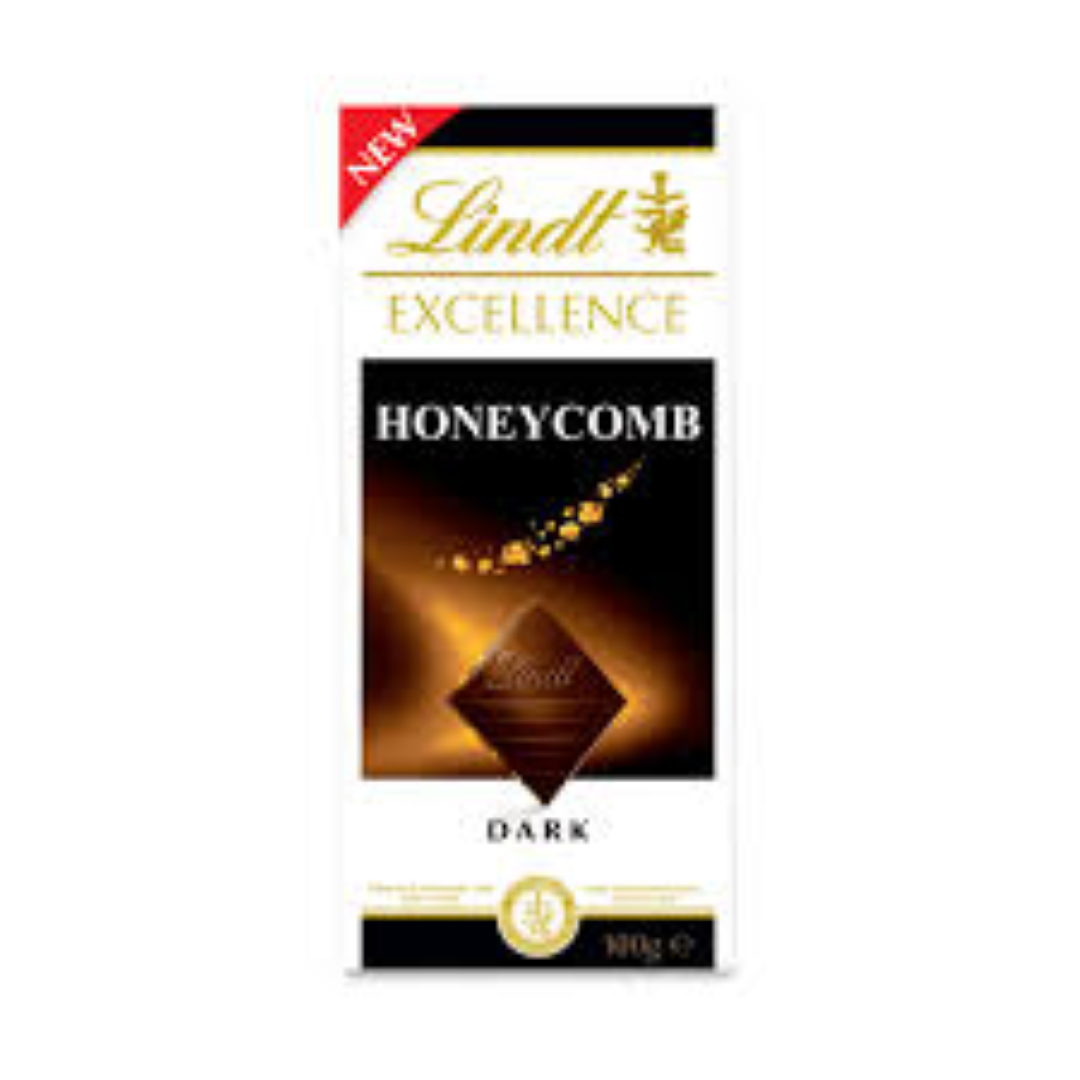 LINDT EXCELLENCE DARK HONEYCOMB 100G